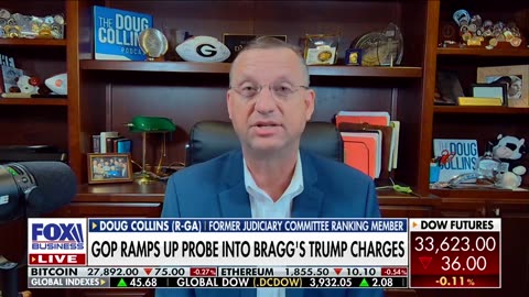 Doug Collins rips DOJ for ignoring Biden family deals after mobsters’ nephew WH visit