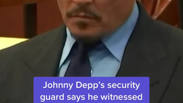 Johnny Depp’s longtime security guard testified in the actor’s libel