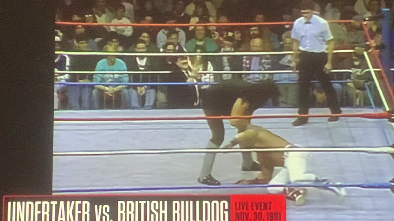 The Undertaker vs British Bulldog - Commentary by Rambo Dee Elite #undertakerlegend #wrestling