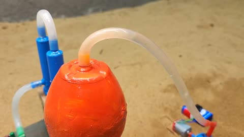 Science project | Motor pump water tanker How to make water filter machine |