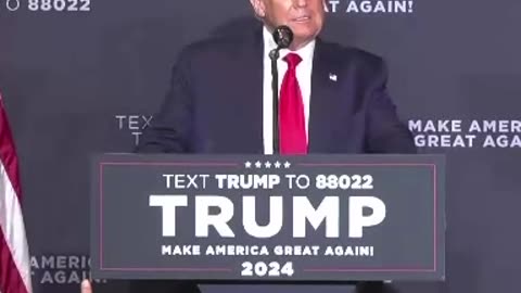 Trump imitates Joe 🤣