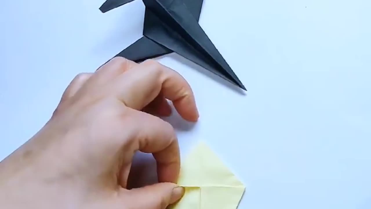 Handmade color paper aeroplane ✈️