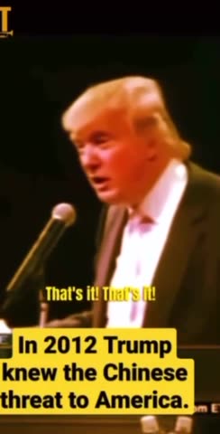 TRUMP💜🇺🇸KNEW CHINA WERE THE BIGGER THREAT🎭⛩️💴🈴⚠️