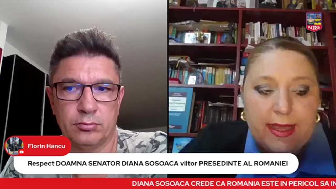 DIANA SOSOACA CREDE CA ROMANIA ESTE IN PERICOL SA INTRE IN RAZBOI - 12 Iunie 2023