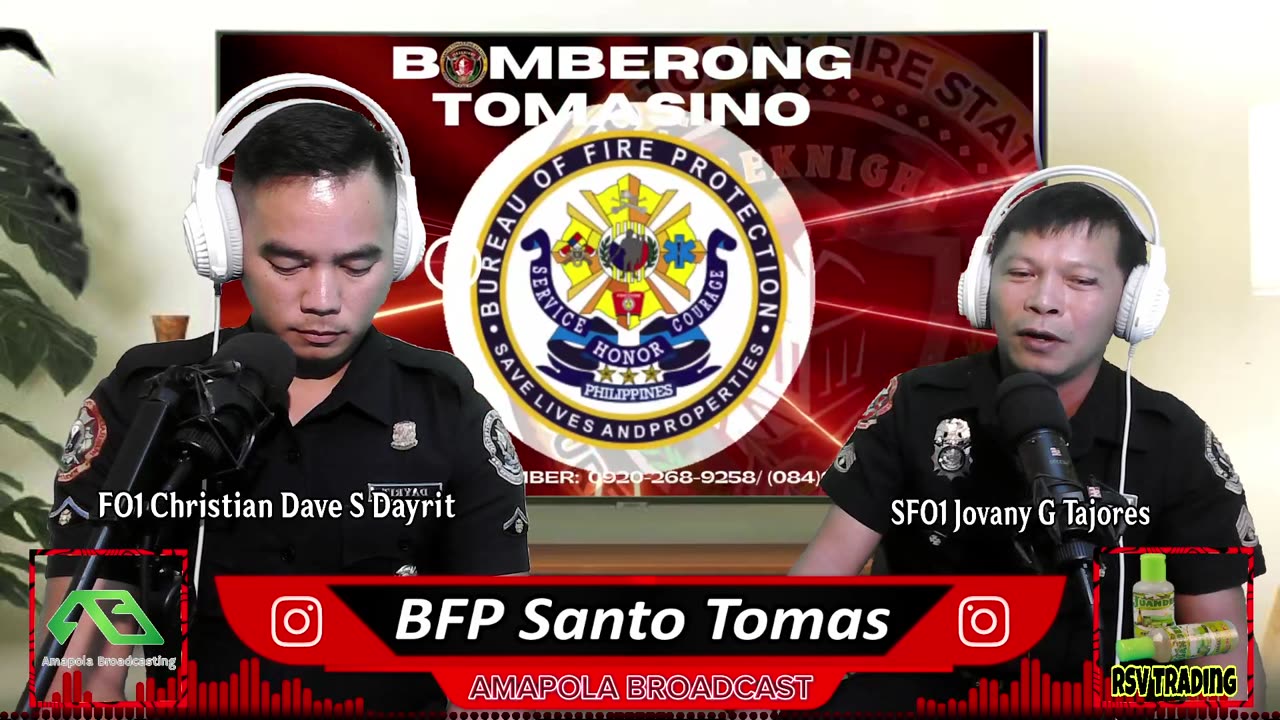 "BFP Santo Tomas" ( Live Every Monday Morning )