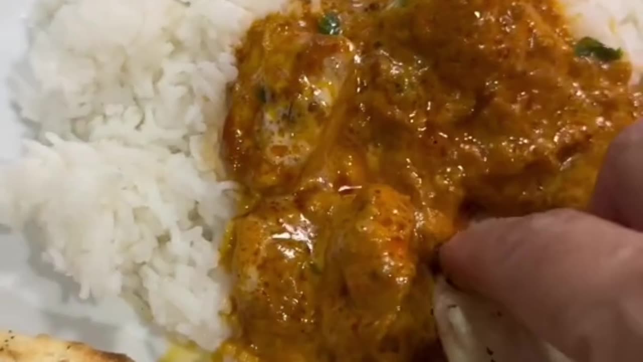 Butter Chicken with Nan