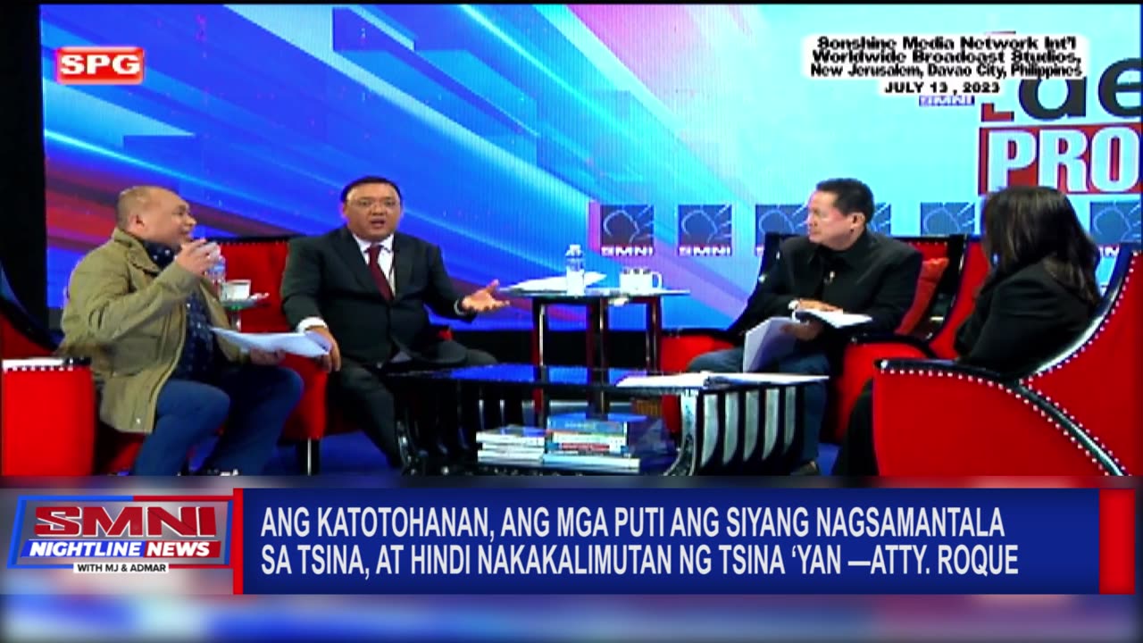 Ang mga puti ang siyang nagsamantala sa Tsina, at hindi makakalimutan ng Tsina ‘yan —Atty. Roque