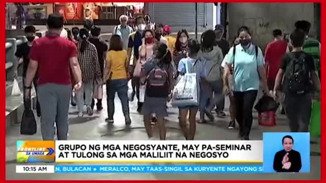 Grupo ng mga negosyante, may paseminar at tulong sa mga maliliit na negosyo