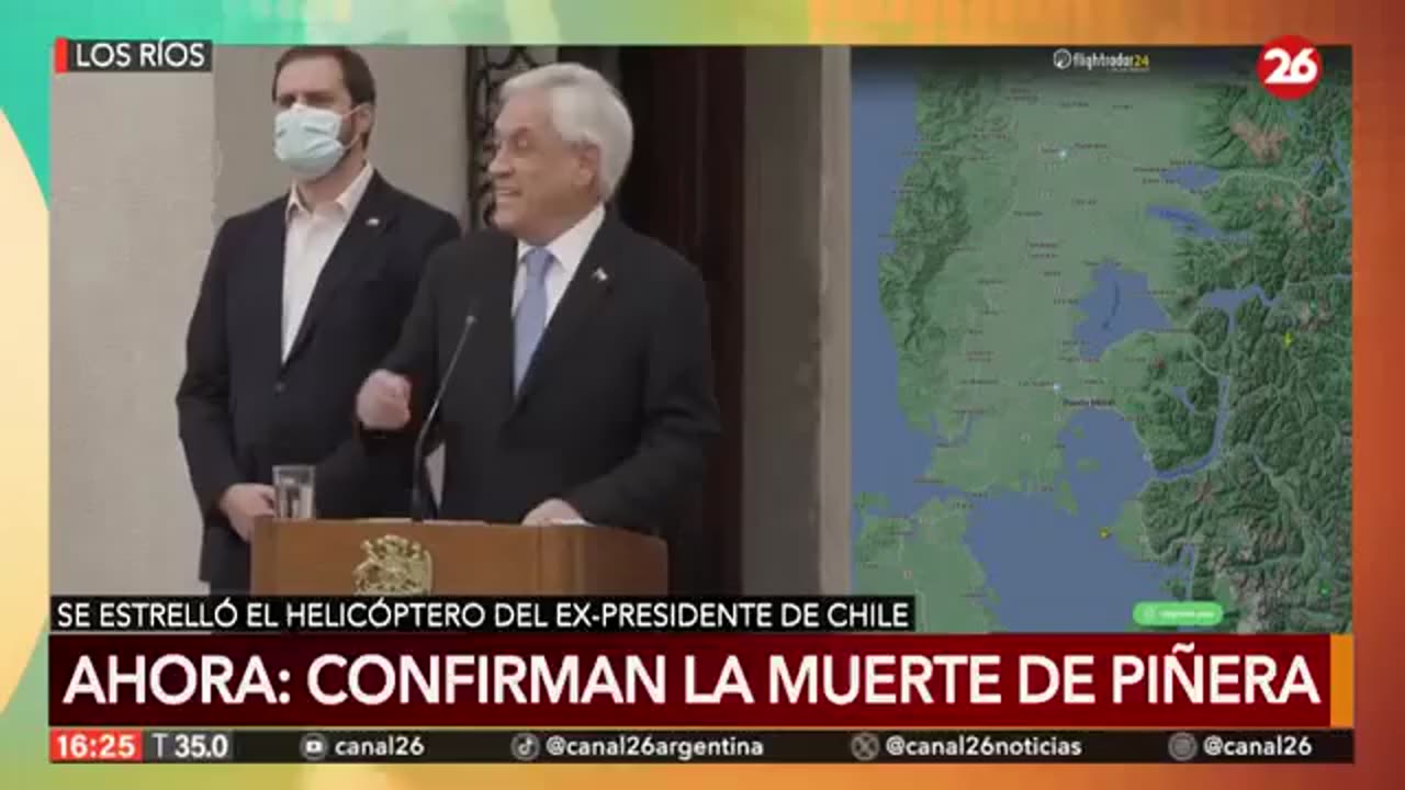 Murió el ex Presidente Piñera // URGENTE