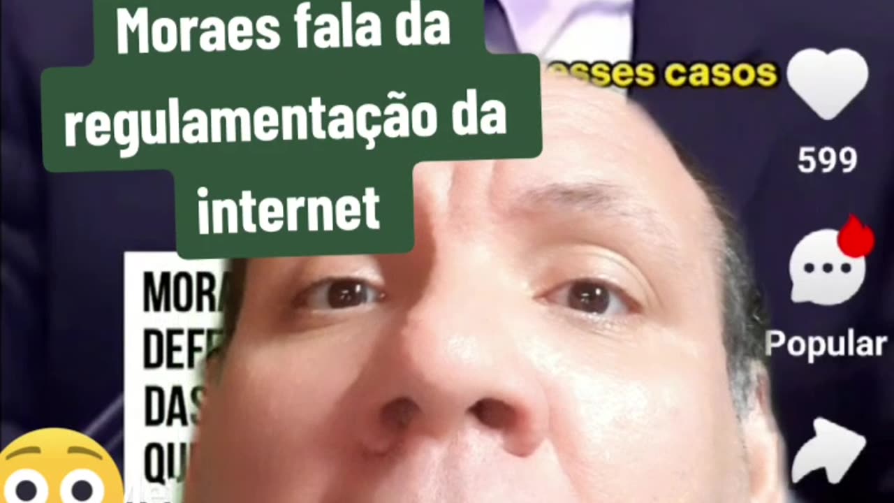 Ministro Alexandre de Moraes e a regulamentação da internet