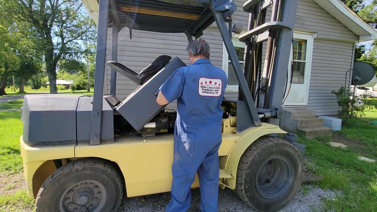 START HER UP: WILL THE FORKLIFT RUN ?