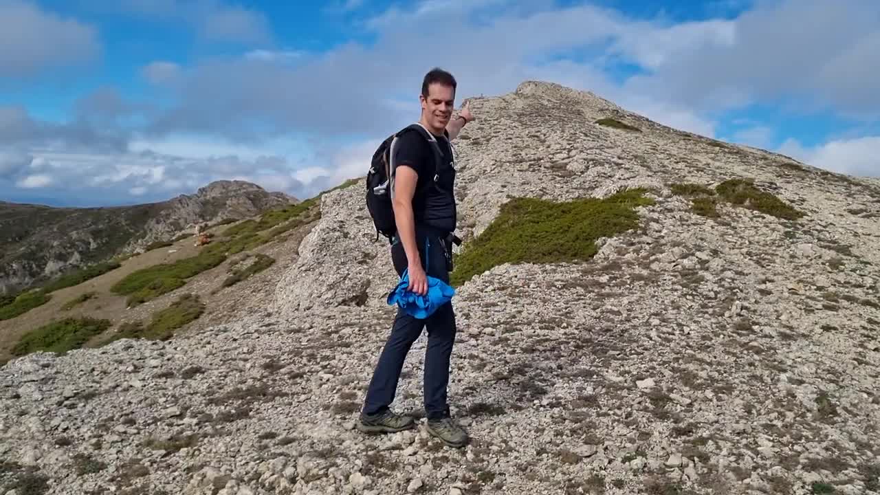 pico humión, montes obarenes, octubre 2022