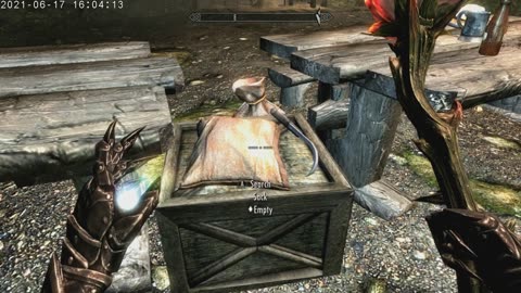 The Elder Scrolls 5 Skyrim Female Orc Karen D'Orc Part 215