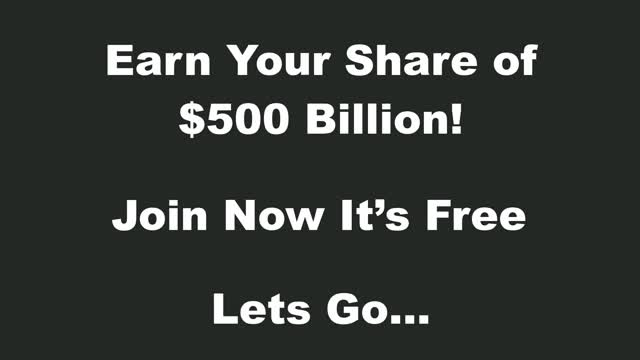 Don't miss this opportunity to earn Big while it's free