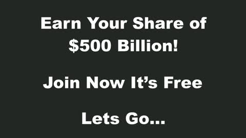 Don't miss this opportunity to earn Big while it's free