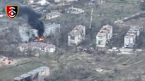 Near Bakhmut, the BC warehouse and military equipment of the occupiers were destroyed with one shot