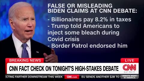 Prepare to watch the most brutal CNN fact check of crooked Joe you’ll ever see.