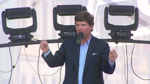 Tucker Carlson's speech at the MCC (Mathias Corvinus Collegium) festival