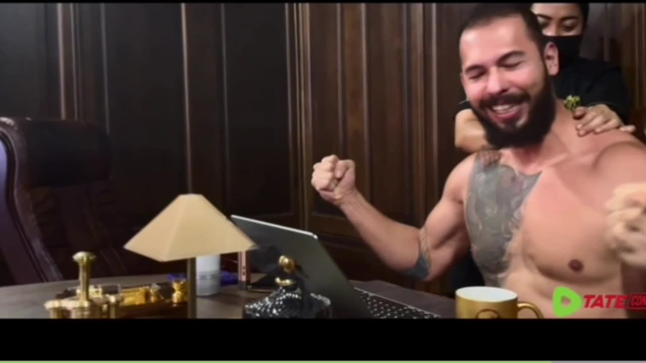 Andrew Tate clowns VICE reporter