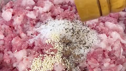 The corn sausage is delicious