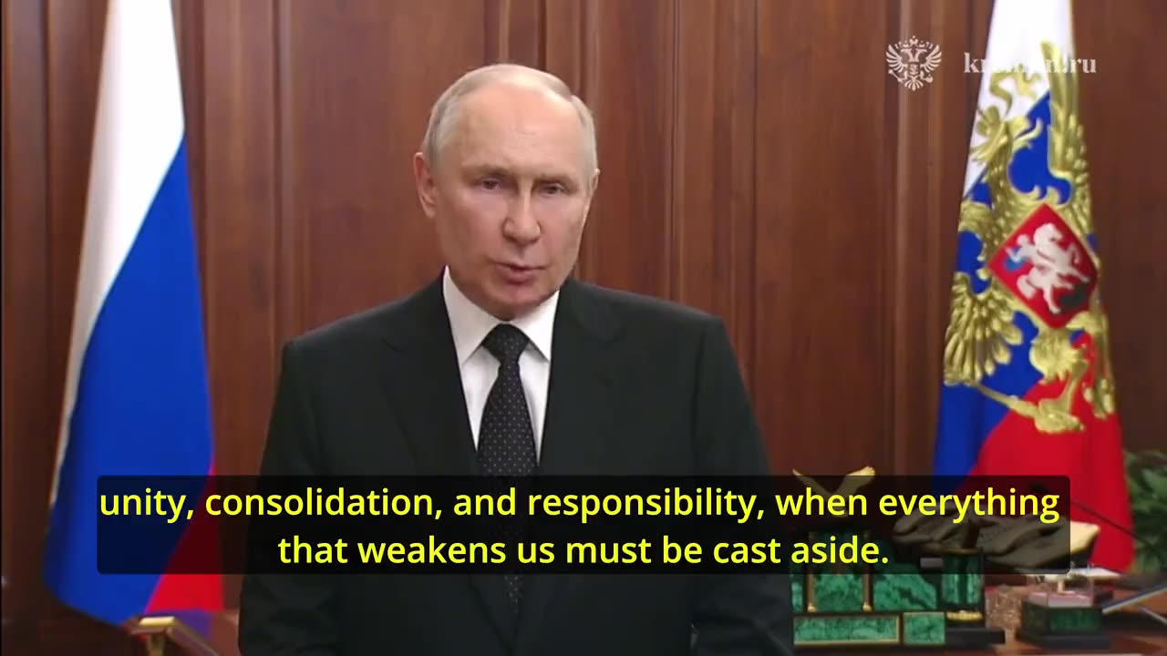 Putin’s speech on wagner: “It is treason”