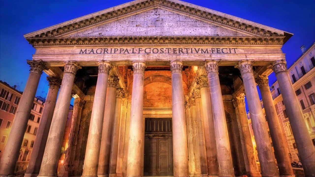 INSCRIPTIO: M·AGRIPPA·L·F·COS·TERTIVM·FECIT=MARCVS AGRIPPA LVCII FILIVS CONSVL TERTIVM FECIT #shorts