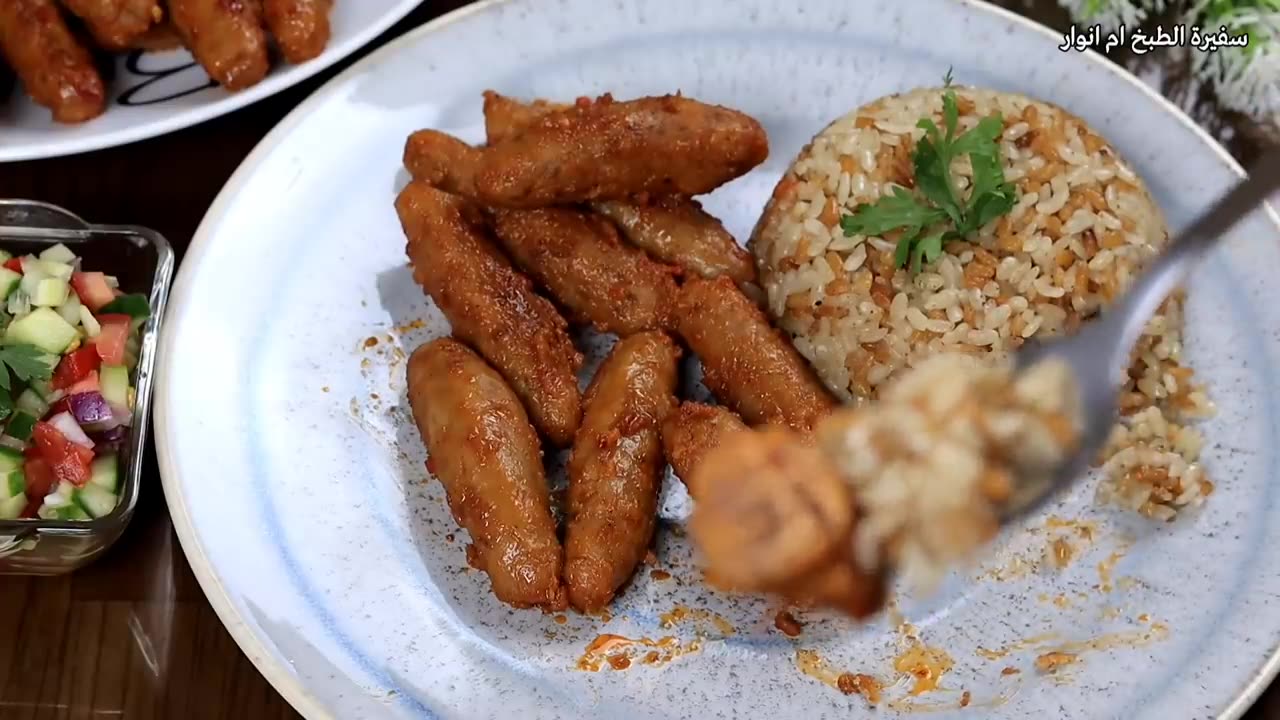 Un kilo de bulgur kofta para sólo 250 gramos de carne, rápido y sin batidora