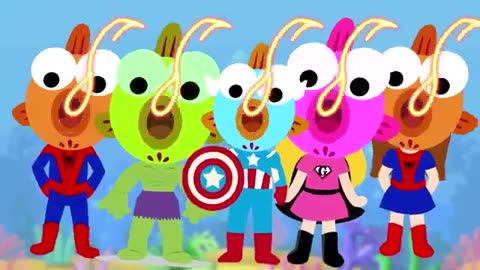 Baby Shark Animal Songs Songs for Children | Kids Land