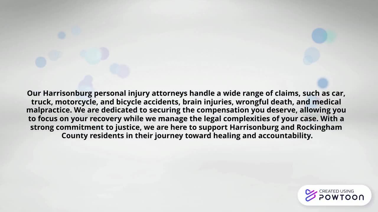 Harrisonburg personal injury law firm