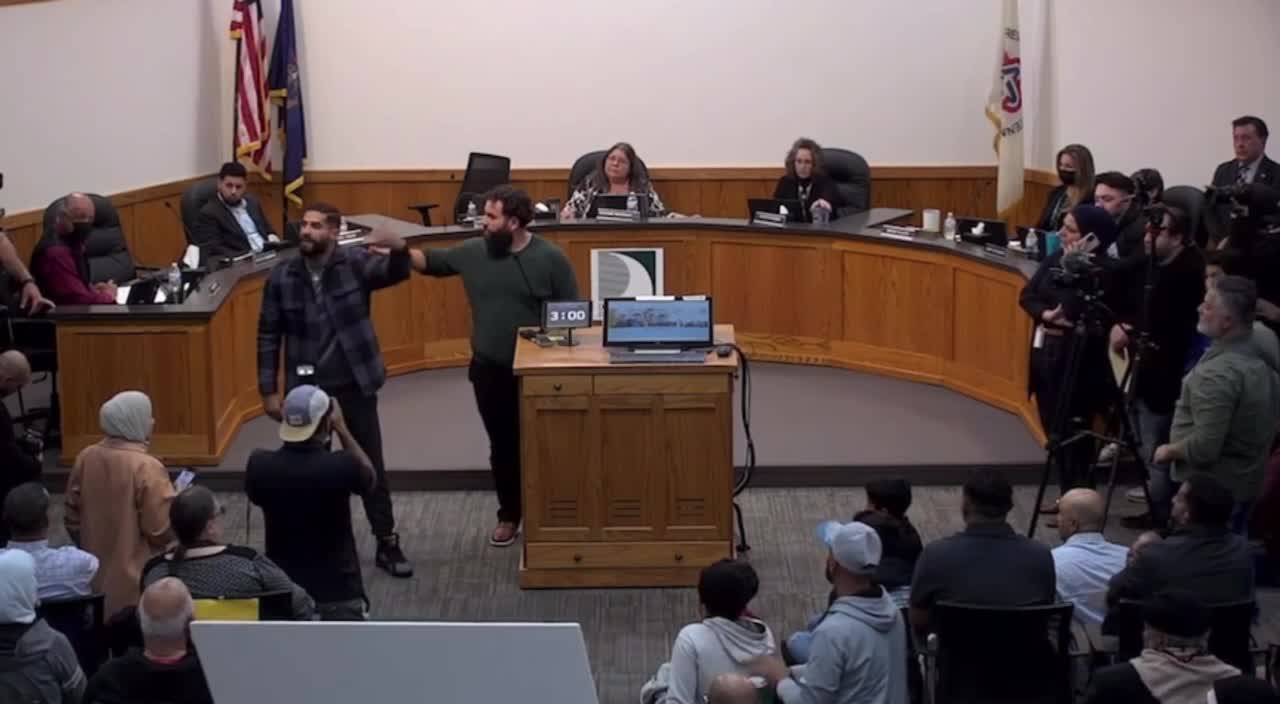 Chaos Erupts At A Dearborn School Board Meeting In Michigan