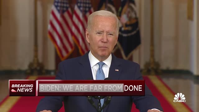 Biden thinks that he did a good job!