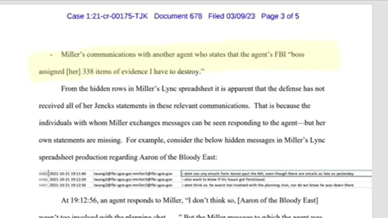 January 6 Bombshell! Internal FBI Communications Reveal the FBI Demanded the Removal of Agent Participation & Were DESTROYING EVIDENCE!