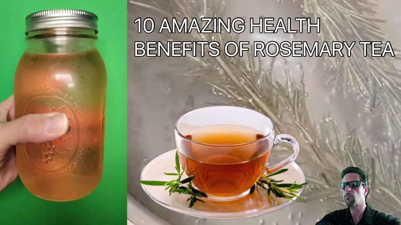 10 AMAZING HEALTH BENEFITS OF ROSEMARY TEA - link in the description area.