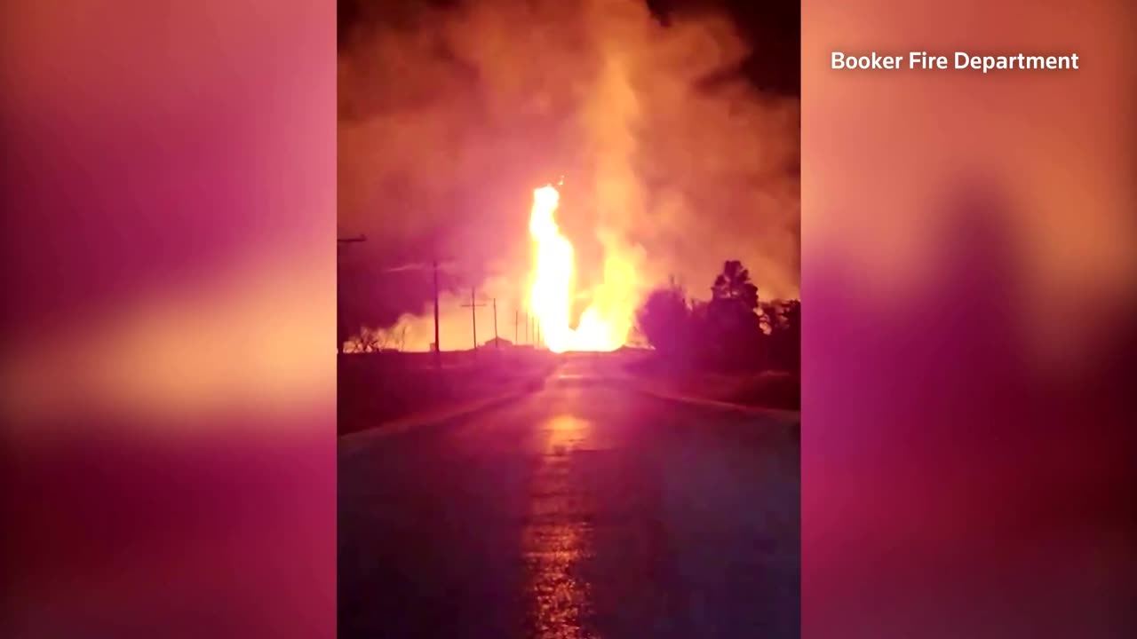 Gas pipeline explosion rocks western Oklahoma