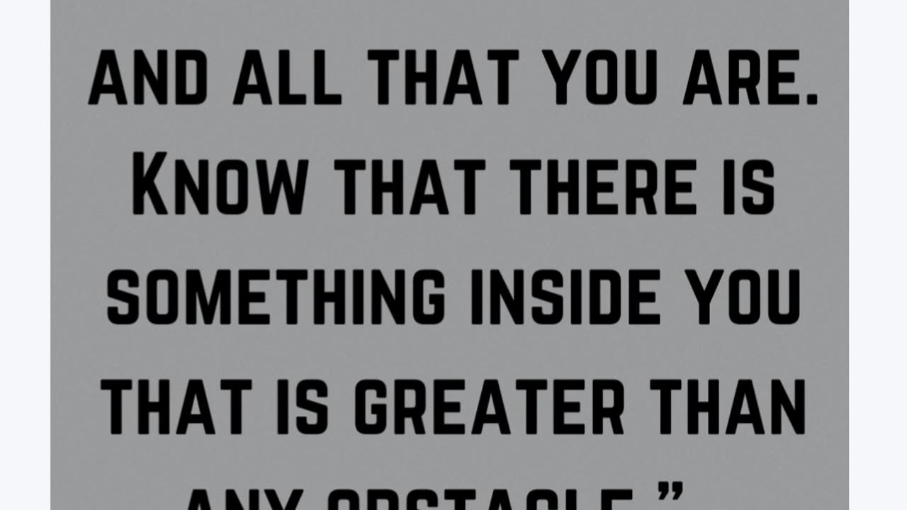Motivation story
