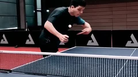 skill dewa kelas dunia service aces pingpong table tennis