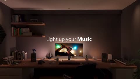 Philips Hue - Tingkatkan pencahayaan di area hiburan Anda!