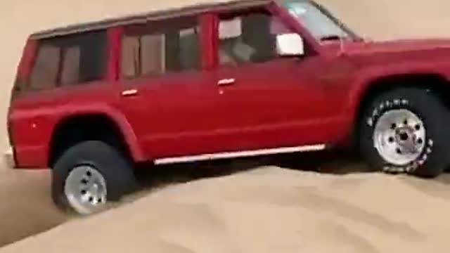 Off road vehicle: horsepower decides victory or defeat