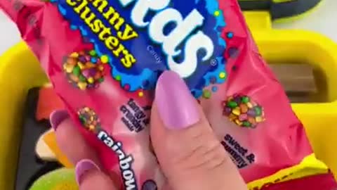 Packing School Lunch with CANDY Food (part 3) Satisfying Video ASMR! #asmr