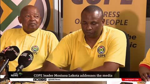 COPE leader Mosiuoa Lekota