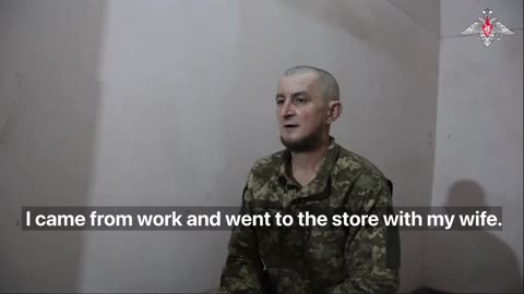 Captured Ukrainian soldier tells his story