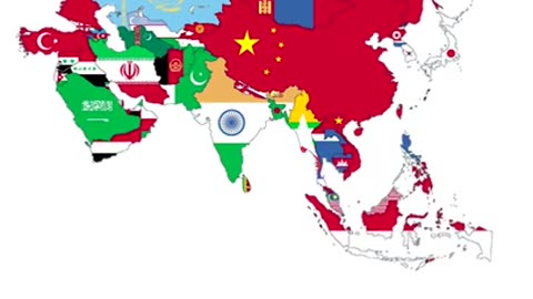 What if Asia was one Country