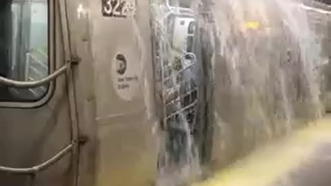 NYC Subways Flood as Ida Hits NY