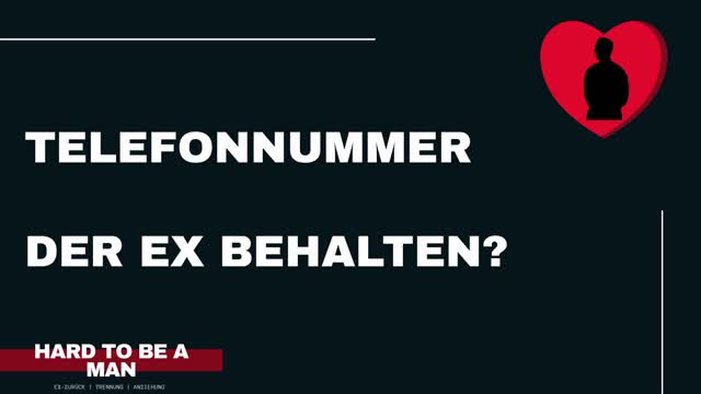 Telefonnummer von Ex behalten oder nicht?