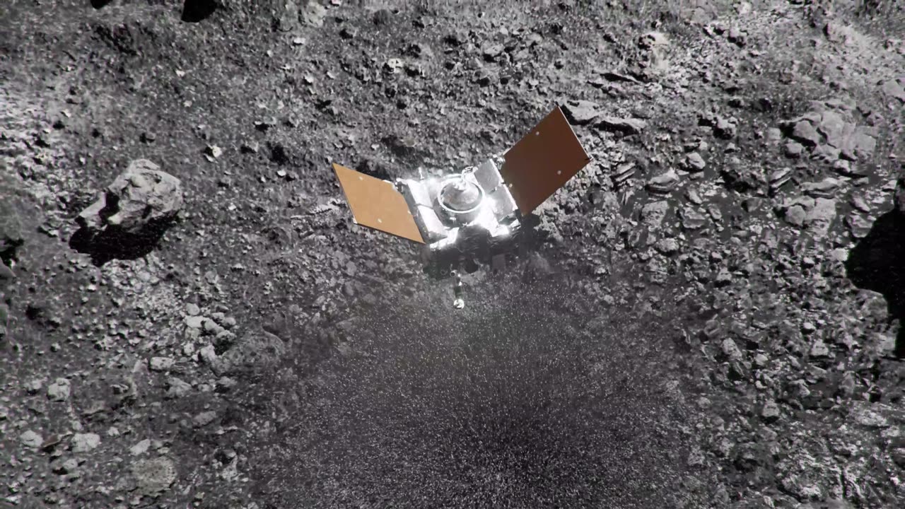 Thirty Seconds on Asteroid Bennu Animation