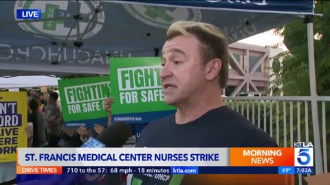 Nurses protest ‘short staffing’ at Lynwood hospital in latest iteration of ‘hot labor summer’