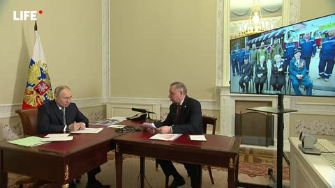 Президент по видеосвязи даёт старт ввода в эксплуатацию после восстановления 10 км трамвайных путей