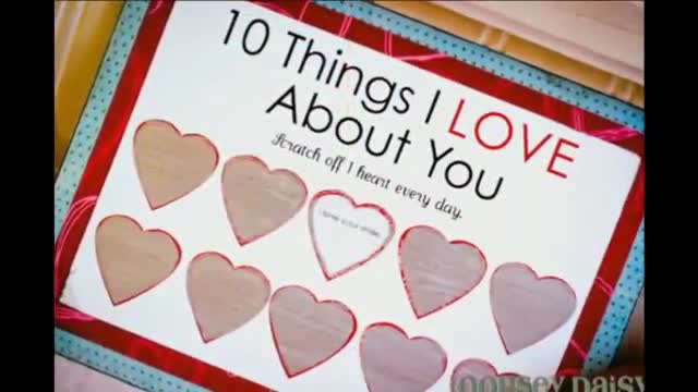 VALENTINES DIY GIFT IDEAS - 2016