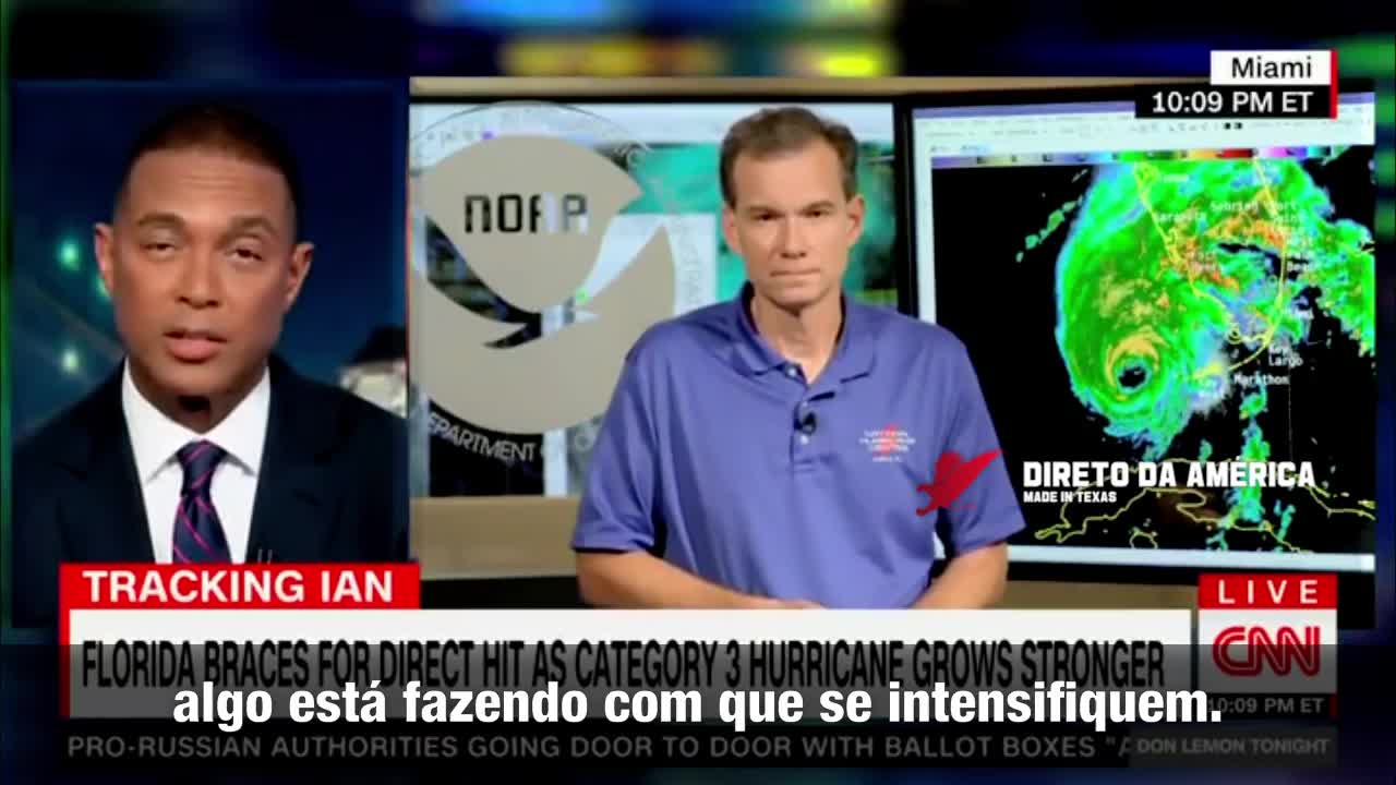 Meteorologista Irrita Apresentador da CNN