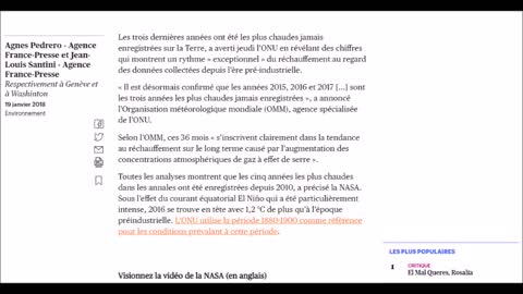 Skywatch Media News et l'activité de la semaine du 1 novembre 2018